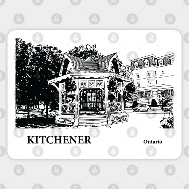 Kitchener - Ontario Sticker by Lakeric